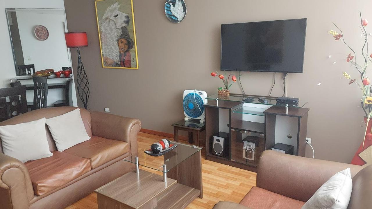 Appartement Departamento Temporal Pardo à Lima Extérieur photo