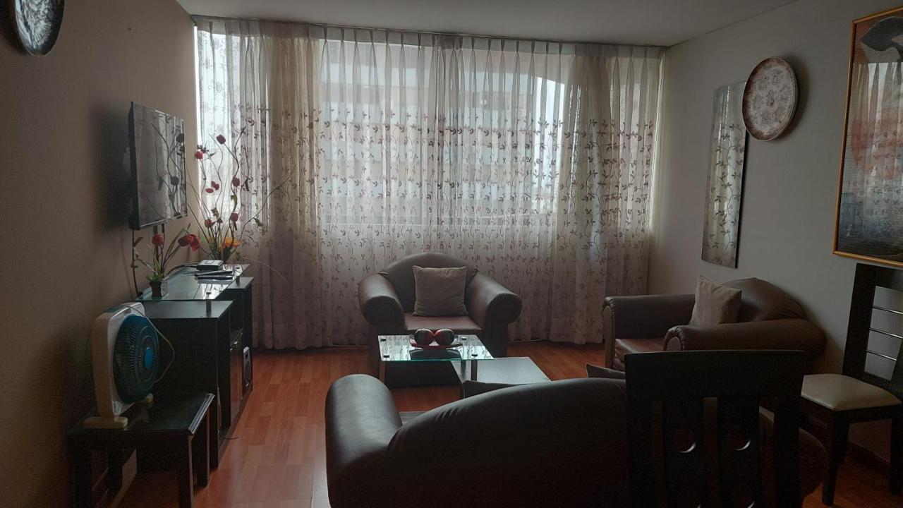 Appartement Departamento Temporal Pardo à Lima Extérieur photo