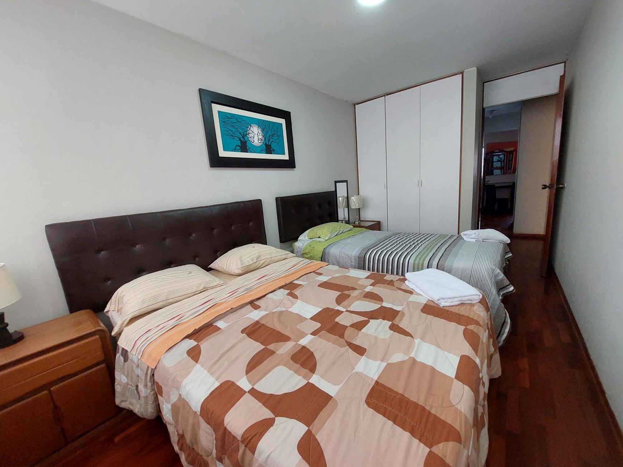 Appartement Departamento Temporal Pardo à Lima Extérieur photo