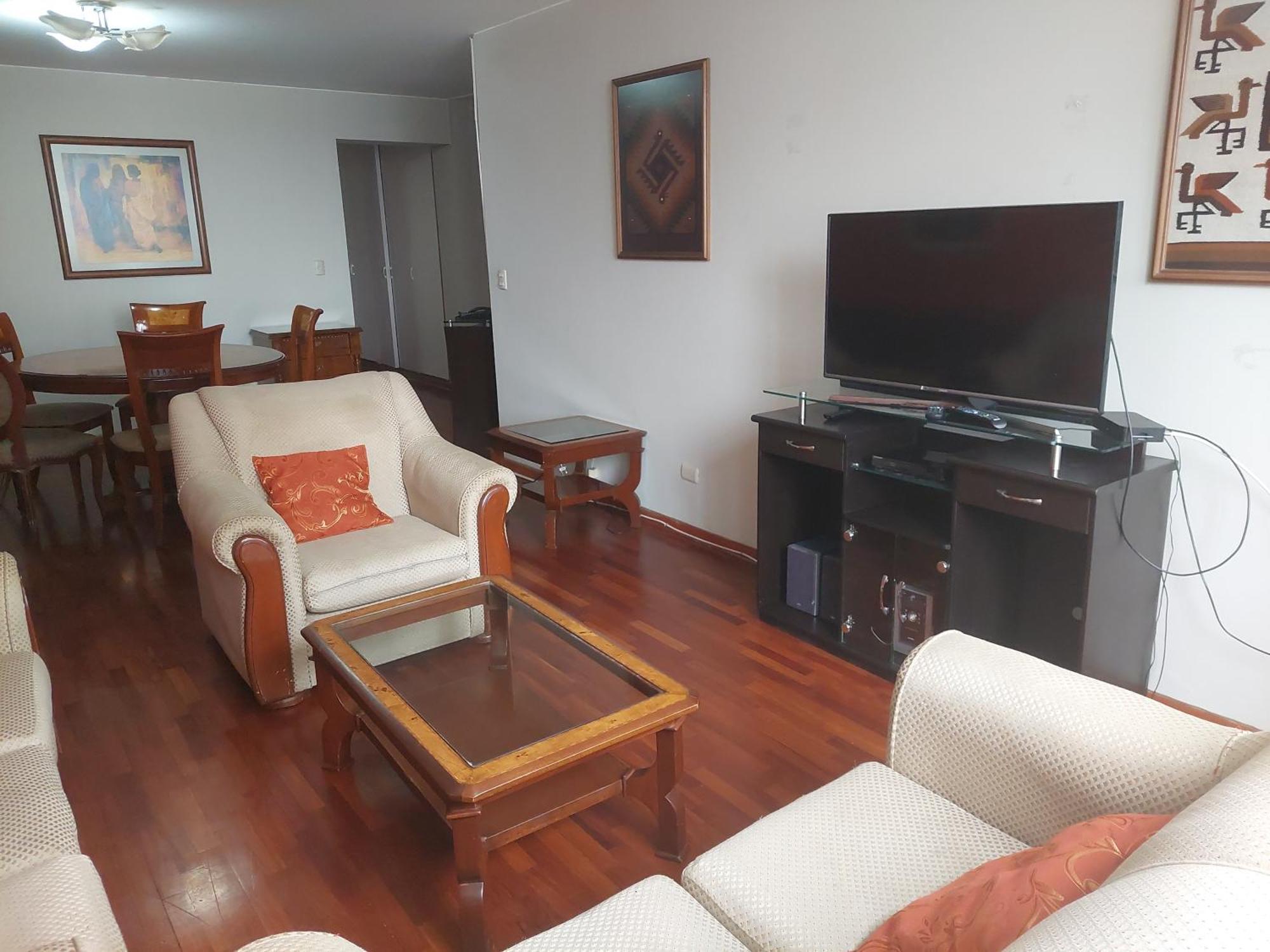 Appartement Departamento Temporal Pardo à Lima Chambre photo