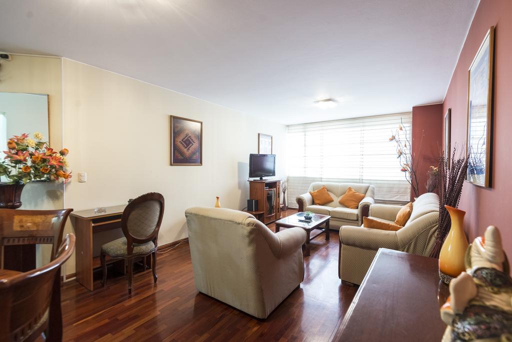Appartement Departamento Temporal Pardo à Lima Extérieur photo