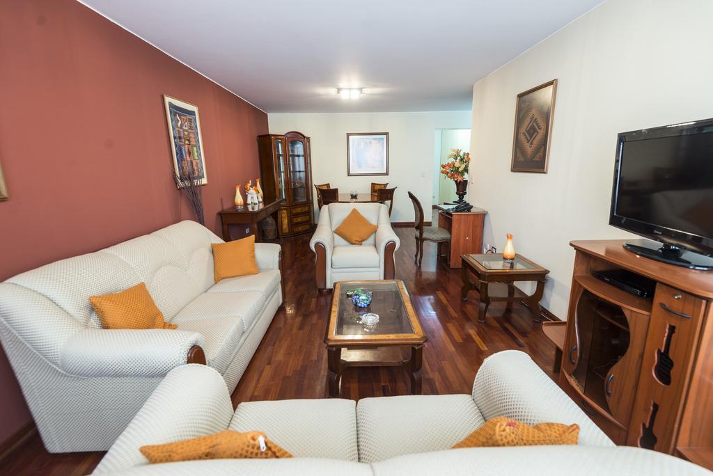 Appartement Departamento Temporal Pardo à Lima Extérieur photo