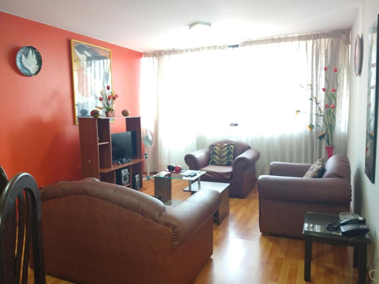 Appartement Departamento Temporal Pardo à Lima Extérieur photo